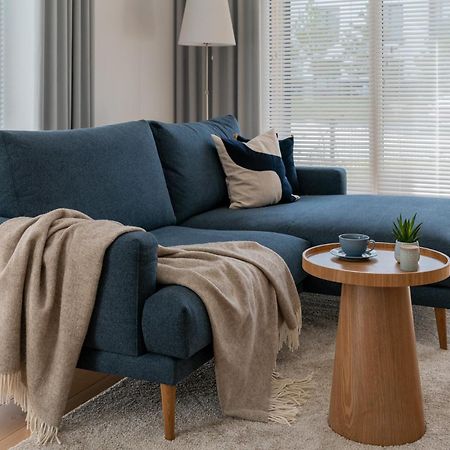 D33 Vilnius - Brand New Luxury Apartment With Terrace, Garden, Ac And Parking Exteriör bild