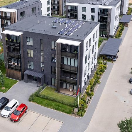 D33 - Brand New Luxury Apartment With Terrace, Garden, Ac And Parking Vilnius Exteriör bild